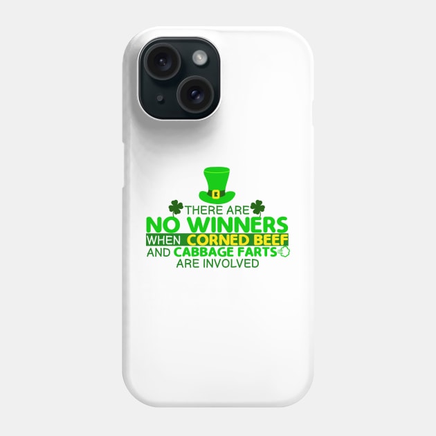 Corned Beef and Cabbage Farts - St. Patrick's Day Phone Case by FartMerch