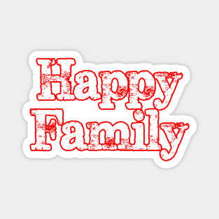 happy family Magnet