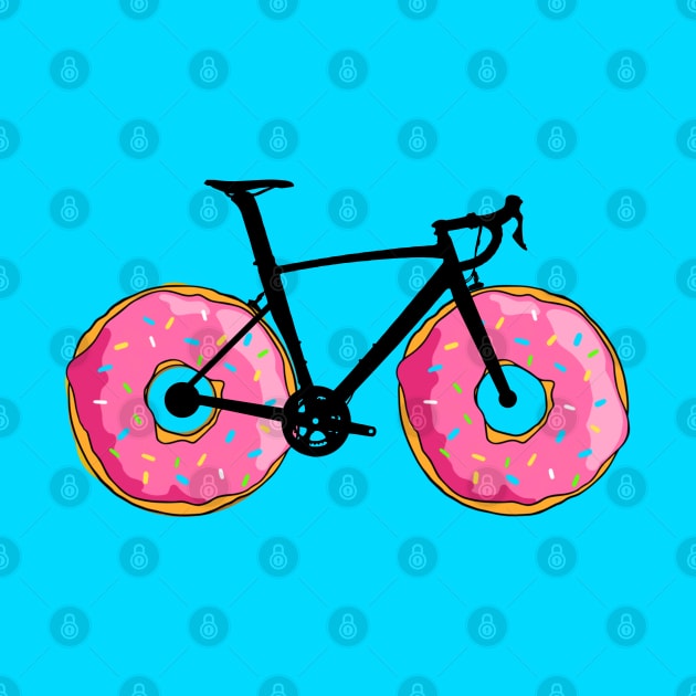 Donut Ever Stop Riding by Crooked Skull