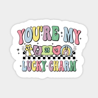 You're My Lucky Charm, Lucky Charm, St Patrick's Day, Clover, Shamrock Magnet