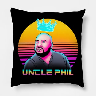 Uncle Phil - Crown Tribute Design Pillow