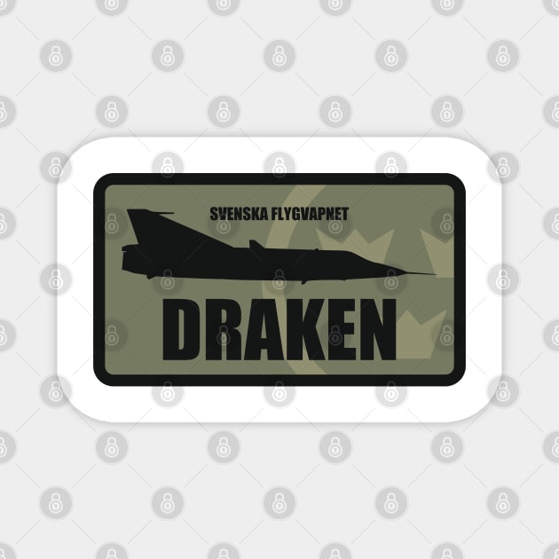 Draken Patch (subdued) Magnet by TCP