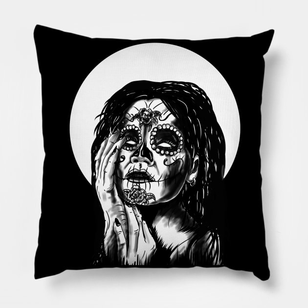 dia de los muertos Pillow by silentrob668