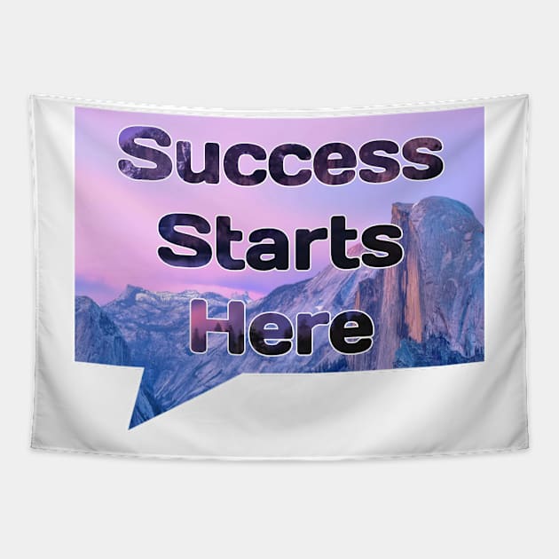 Success starts here Tapestry by Shopoto