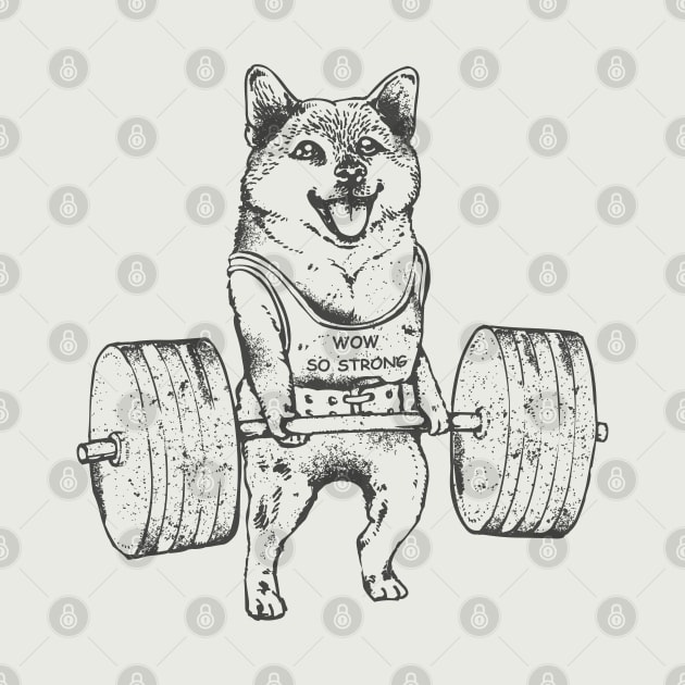 Shiba Inu Lift by huebucket