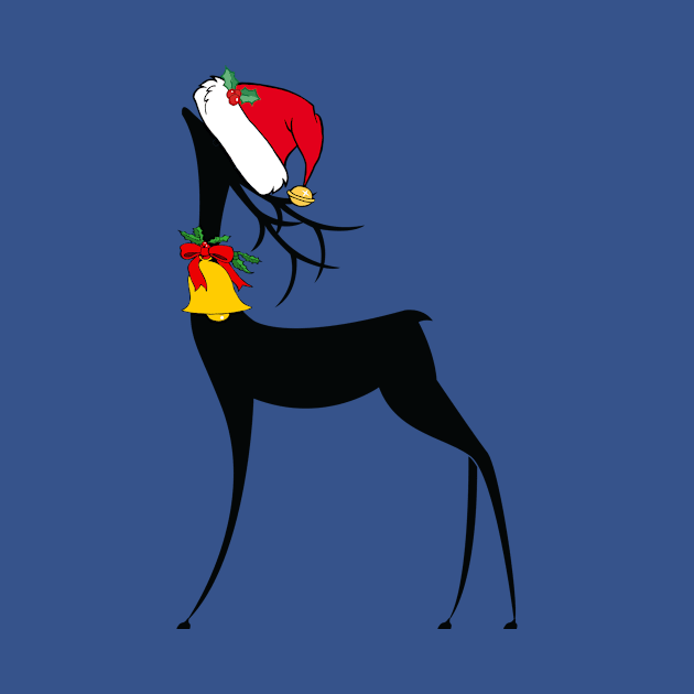 Pretty Christmas Reindeer by epiclovedesigns