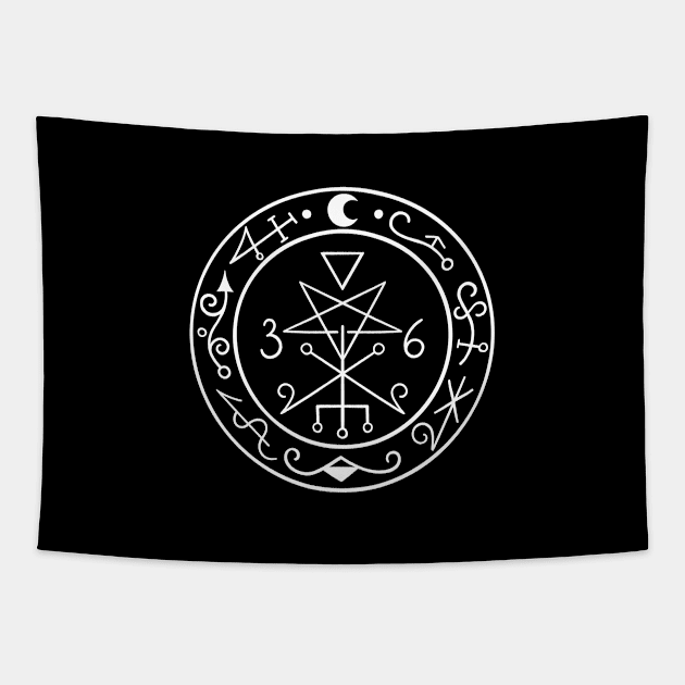 Sigil Lilith Tapestry by OccultOmaStore