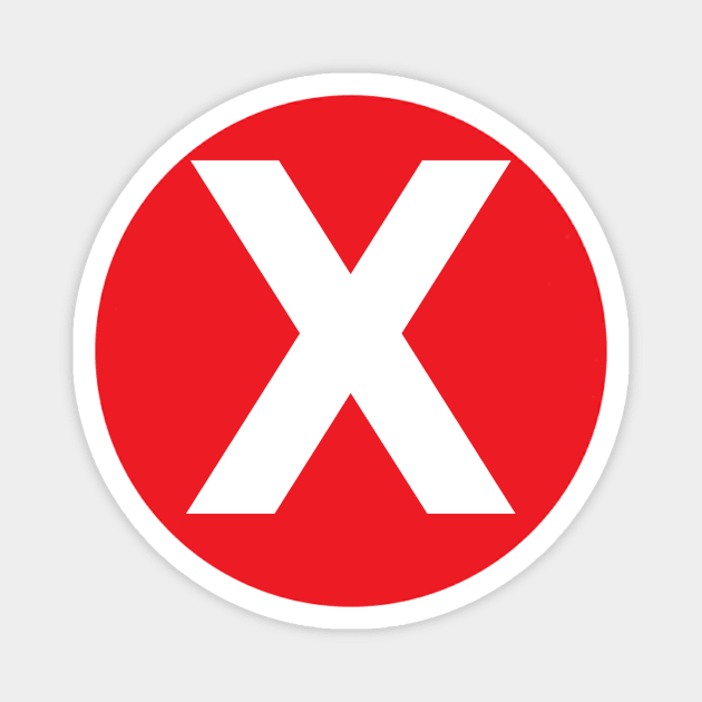 Red X Letter PNG Image - PNG All