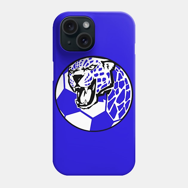 Jaguar Soccer Phone Case by BoldLineImages18