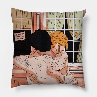 All the people are fake Young Royals fanart Simon Wilhelm Pillow
