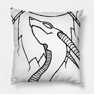 Dragon Waking Up Pillow