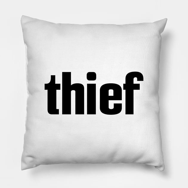 Thief Pillow by ProjectX23 Orange