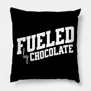 Fueled by Chocolate Pillow