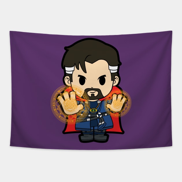 dr strange chibi Tapestry by nataliawinyoto