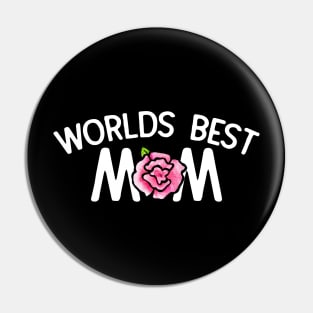 Worlds best mom Pin