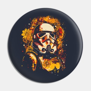 flower trooper Pin