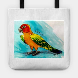 Chesney the Sun Conure Tote