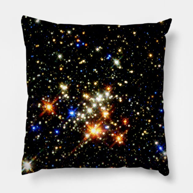 Starfield Pillow by wanungara