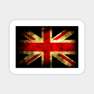 UK Grunge Flag Magnet