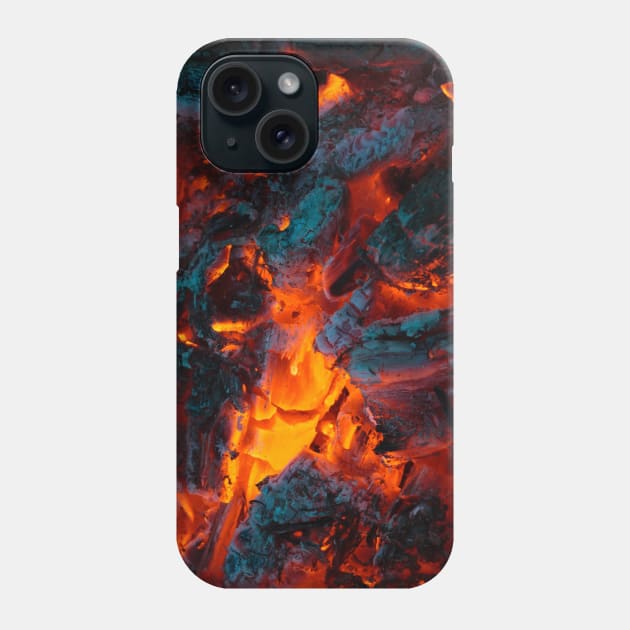 Flame & Ash Phone Case by UrbanBlazeStudio