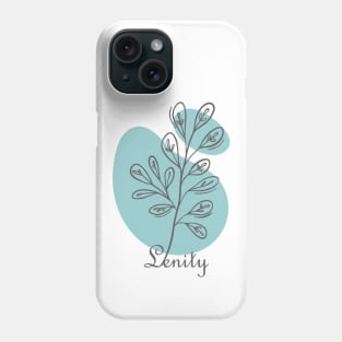 Lenity Hand Drawn Minimal, inspirational meanings Phone Case