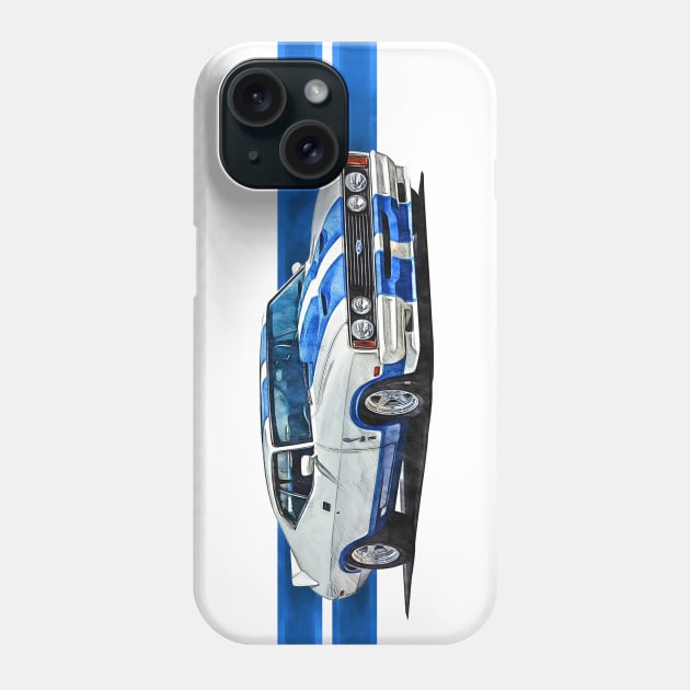 Falcon Cobra Coupe Phone Case by Transchroma