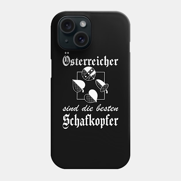 Schafkopf Austria Bayrsiche Cards Gift Phone Case by Jackys Design Room