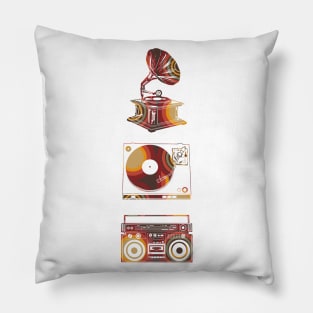 retro music Pillow