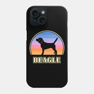 Beagle Vintage Sunset Dog Phone Case