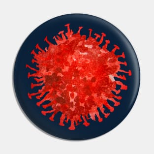 Corona Virus Pin