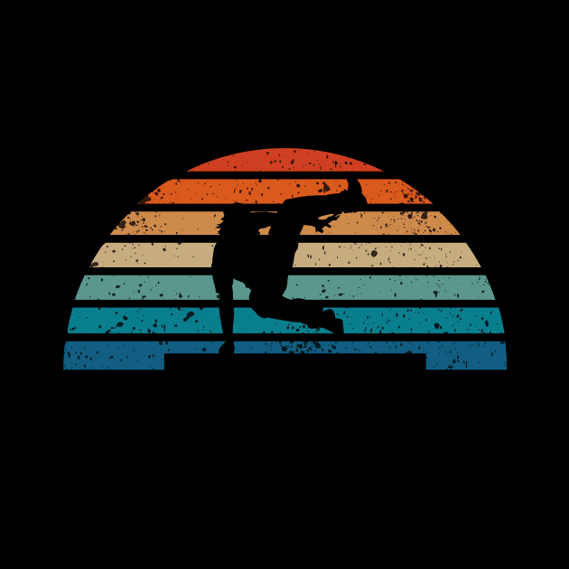 Vintage Retro Parkour freerunning by Imou designs