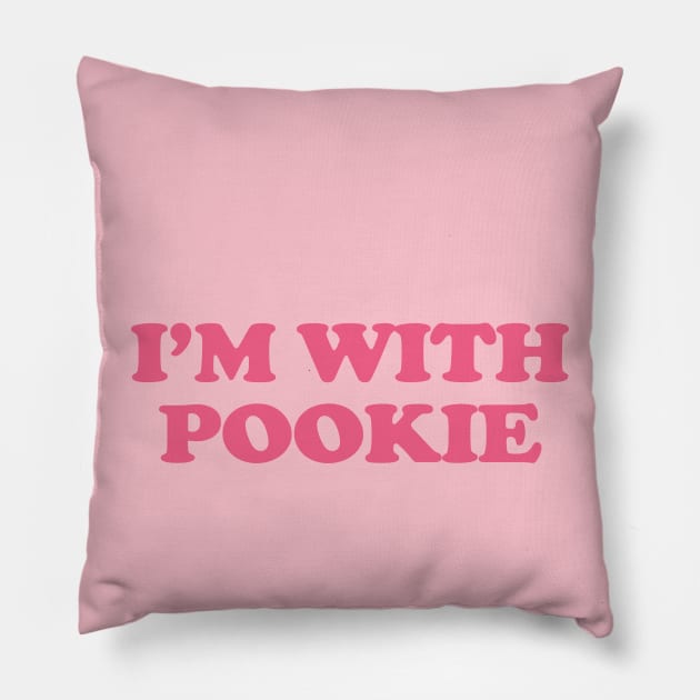 I’m Pookie - I'm With Poockie Matching Couple Gifts Pillow by TrikoGifts