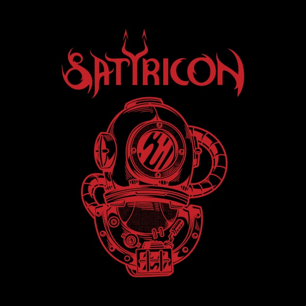 Norwegian black metal satyricon by Sasaku