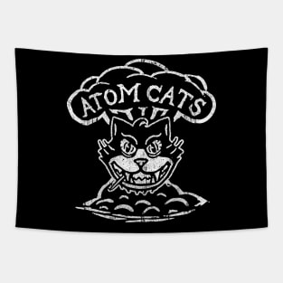 Atom Cats Tapestry