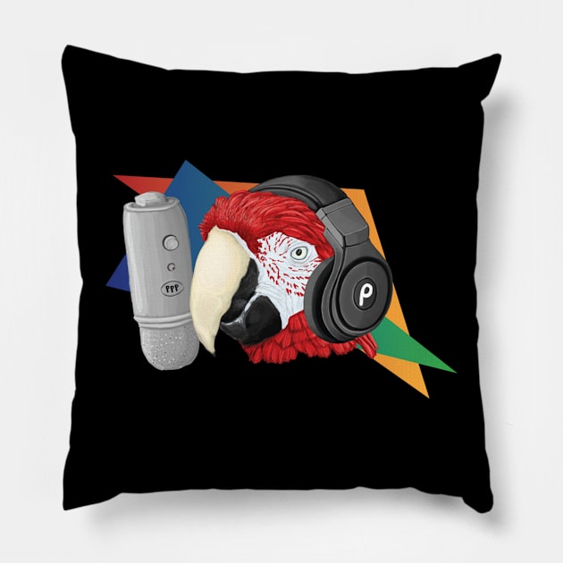 Pointless Parrot Pillow by ruwepkbea