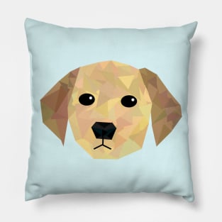 Geometric Labrador Pillow