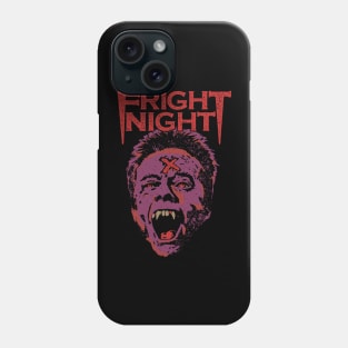 Fear and horror in a Vampire Fright Night Phone Case