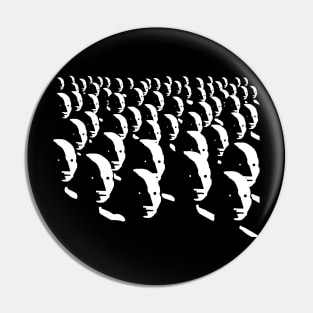 NPC Wojak Group - Meme Pin