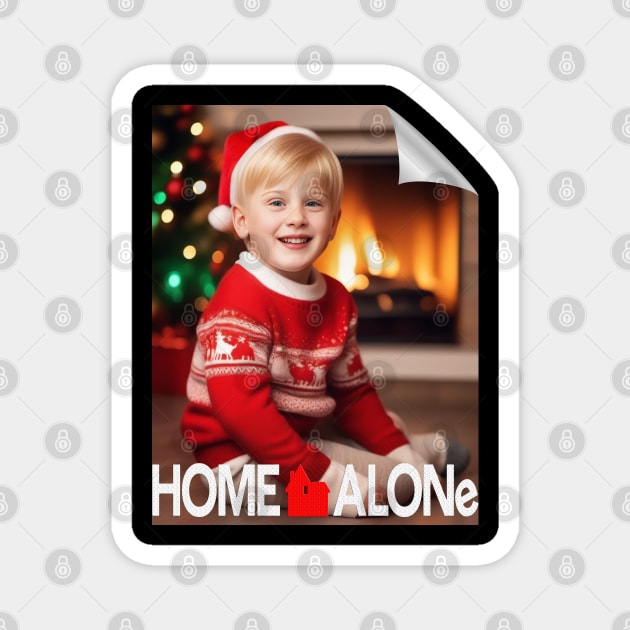 home alone merry christmas new version poster style  2 Magnet by namanaaya