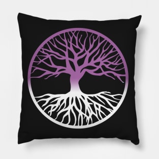 Yggdrasil Tree of Life Pagan Witch As Above So Below Pillow