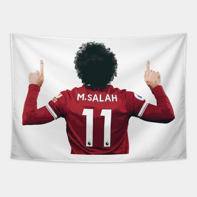 MO SALAH Tapestry by HSDESIGNS