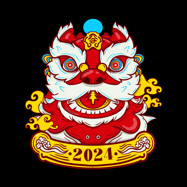 Chinese New Year Dragon 2024 by By-Berto