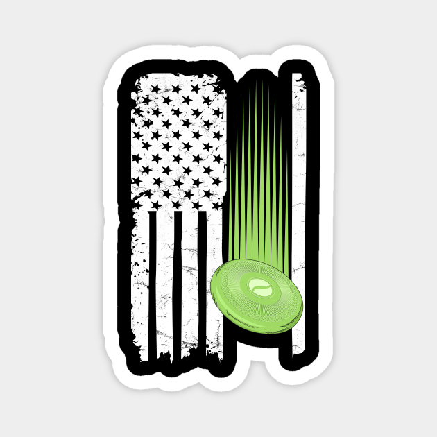 Disc Golf Design for a Patriotic Disc Golf Player - Frolf Us Flag