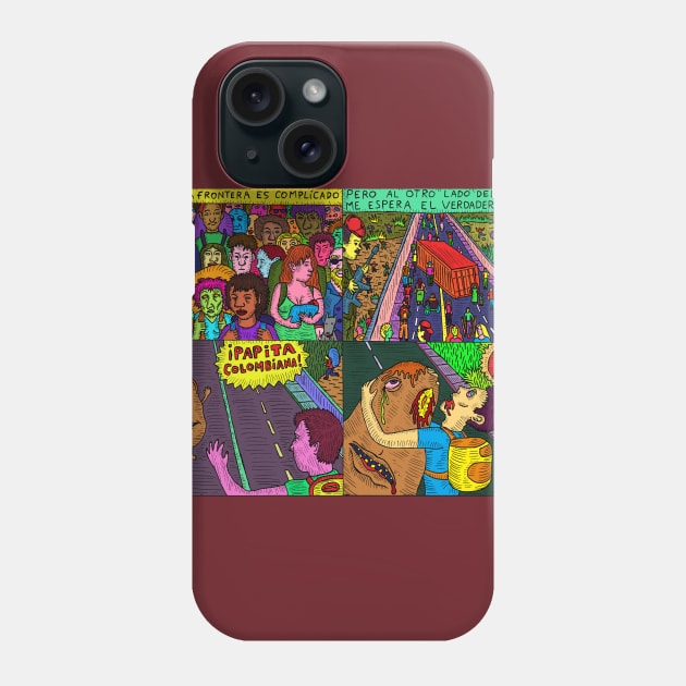 Colombian Potato Phone Case by Majenye