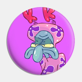 Depressed Squid Pin