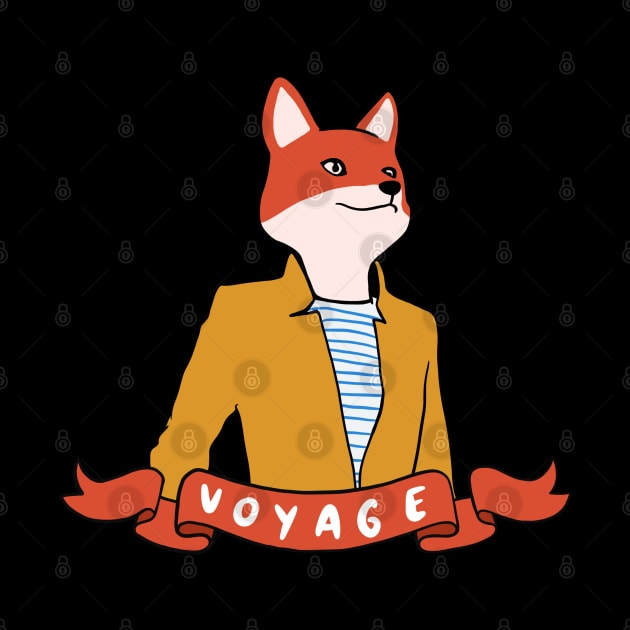 Voyage - Traveling fox by isstgeschichte