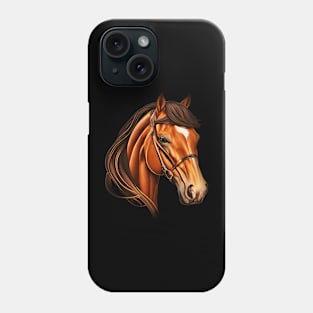 Equestrian Horse head Western Phone Case