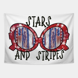 Stars and Stripes Shades Tapestry