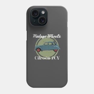 Vintage Wheels - Citroën 2CV Phone Case