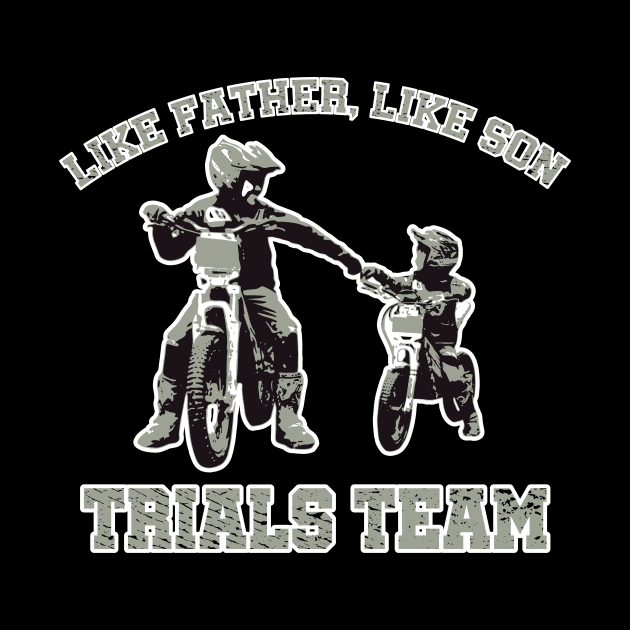 father's day trial bike dad racing cycling sport daddy father son by ALLEBASIdesigns